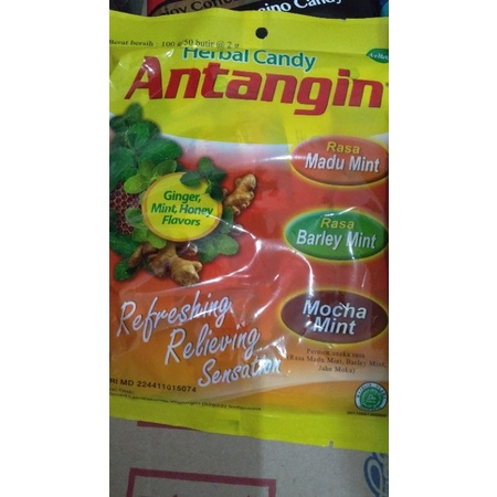 Permen Relaxa 125gr, Kiss 125gr, Lazery 100gr, Chikory 92gr, Antangin 100gr, Kopiko 150gr, Mint Z 115gr, ting.ting 125gr