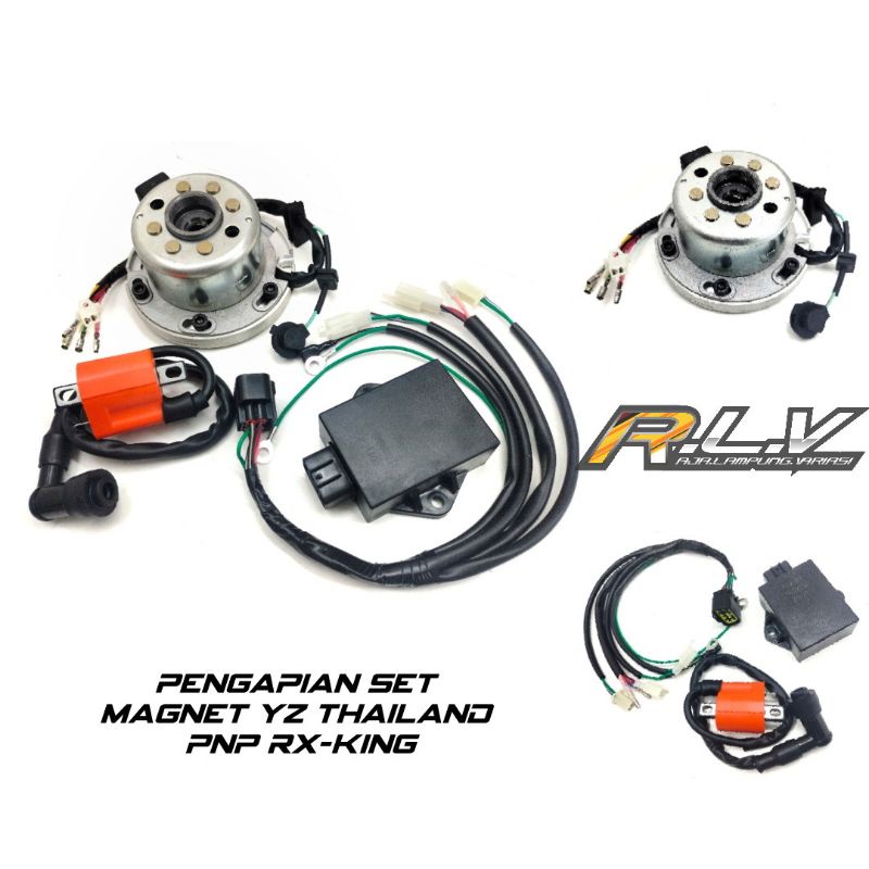 PENGAPIAN YZ SET/ MAGNET YZ 125 THAILAND PNP RX KING RXK RXS