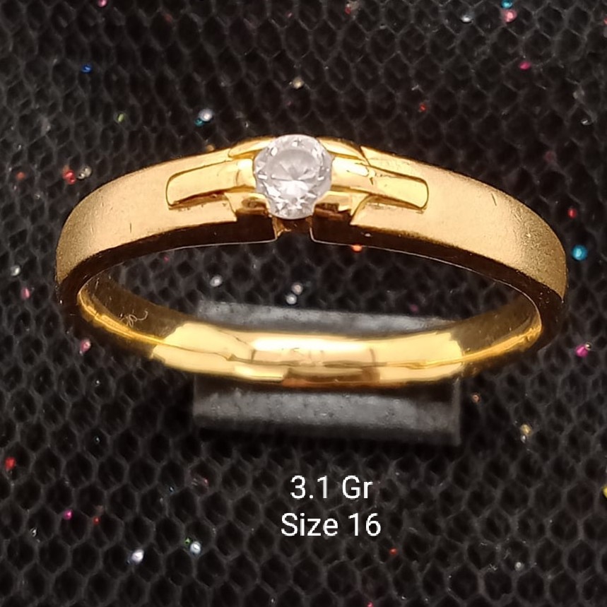 Cincin Emas 17 K - 3.1  Gr Kadar 750 - 2153