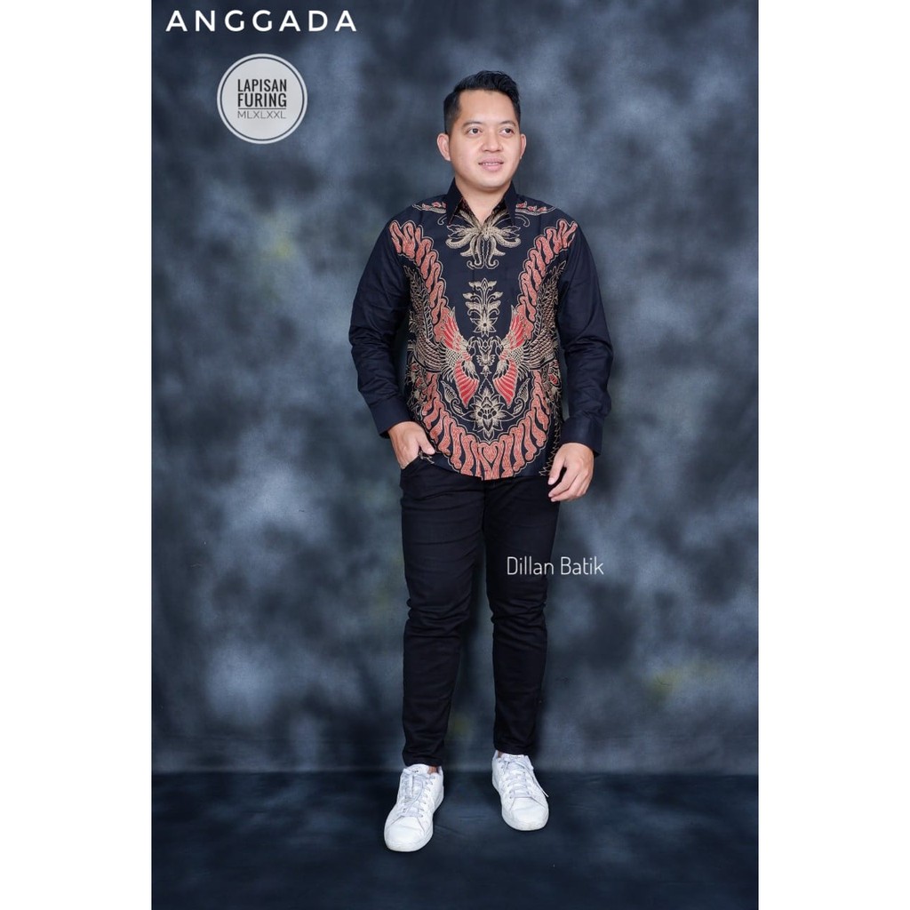 ANGGADA DILLAN KEMEJA BAJU BATIK PRIA SOLO LENGAN PANJANG PENDEK LAPIS FURING ATASAN BATIK PREMIUM MODERN KATUN HALUS NAWASENA PARANG BIRU PARANG BUNG PARANG GRANITAN PARANG HIJAU PARANG KUKILO PARANG KUSUMO PARANG LUHUR PARANG MERAK PARANG PEKSI PARANG