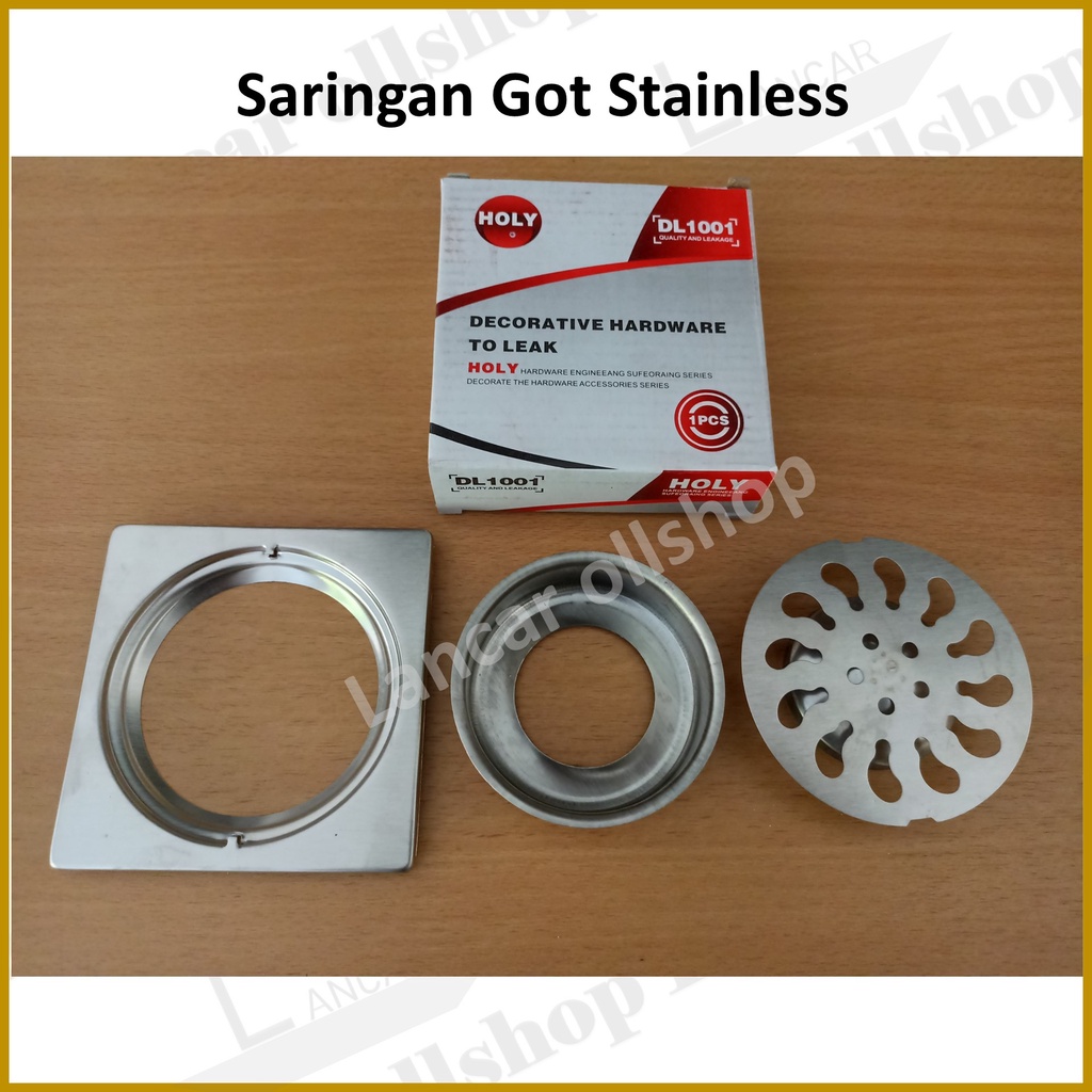 Saringan got stainless murah biasa