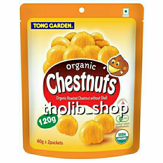 

tong garden organic chestnuts 120gr