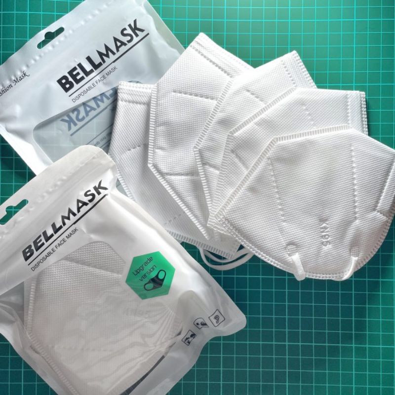 Masker KN95 Premium Bellmask Headloop Jilbab isi 5 pcs