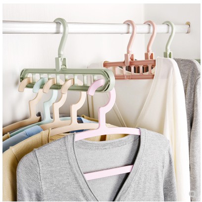 【GOGOMART】MODEL BARU Magic Hanger 9 in 1 Gantungan Baju Lemari Pakaian Wonder Hanger Instan