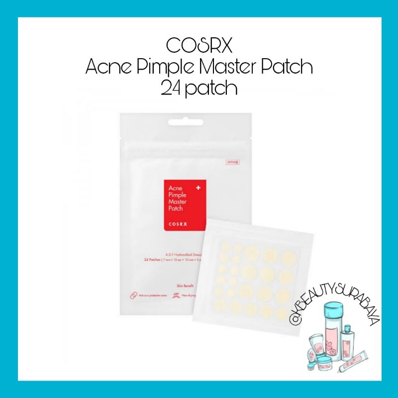 (BPOM) COSRX Acne Pimple Master Patch (24patch)