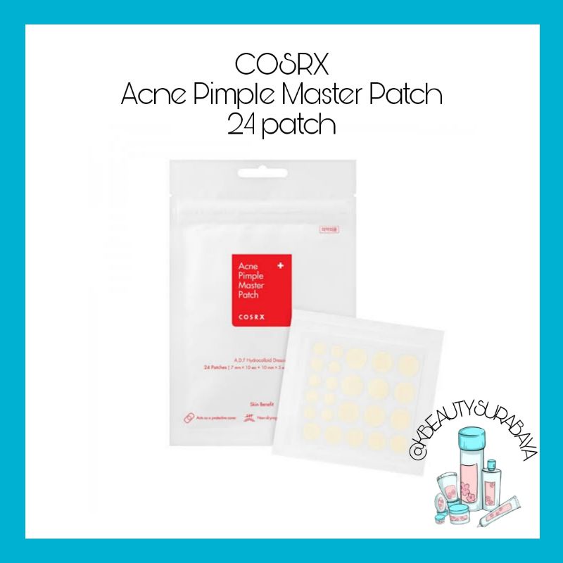 (BPOM) COSRX Acne Pimple Master Patch (24patch)