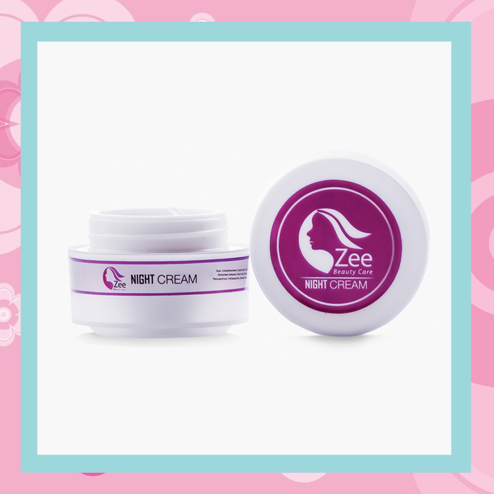 Cream Malam Zee Beauty Care Cream Pemutih Wajah