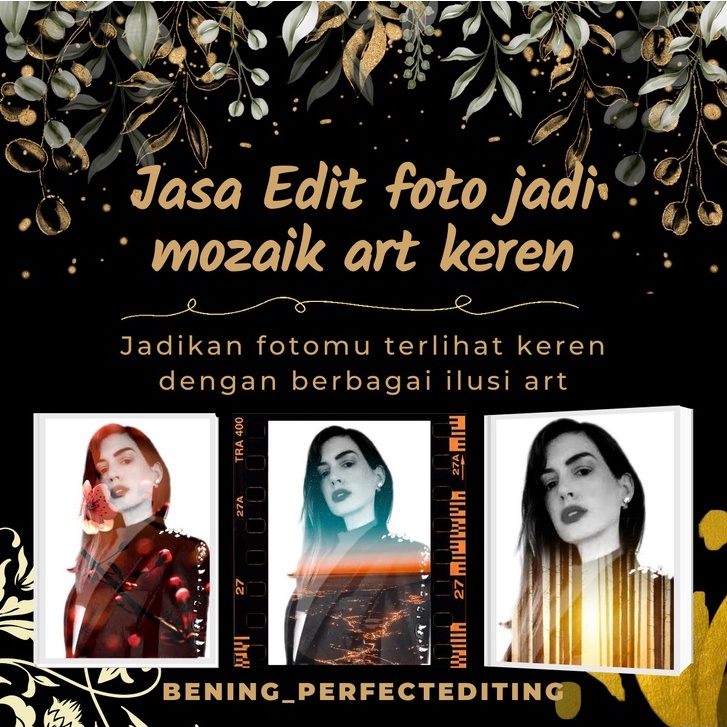 Jasa Edit Foto ilusi art mozaik keren~ Bening_PerfectEditing