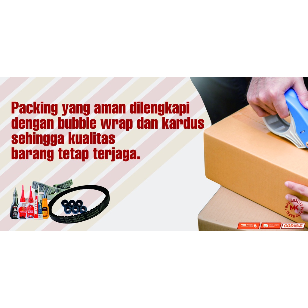 Vanbelt v belt van belt fanbelt kit set assy roller Beat Scoopy Vario Spacy 110 125 karbu fi street pop esp injeksi ASPIRA ASTRA OTOPARTS
