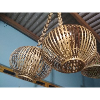 Kap Lampu Lampion Bambu Gantung Unik dan Murah Shopee Kap Lampu Lampion Bambu Gantung Unik dan Murah Shopee
