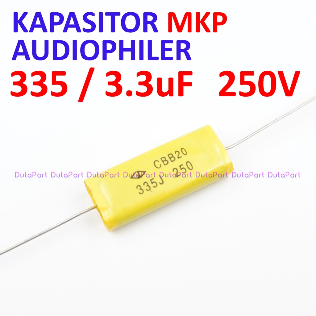 MKP 250V 335 3.3uF Audiophiler Kapasitor Capasitor Capacitor Tweeter