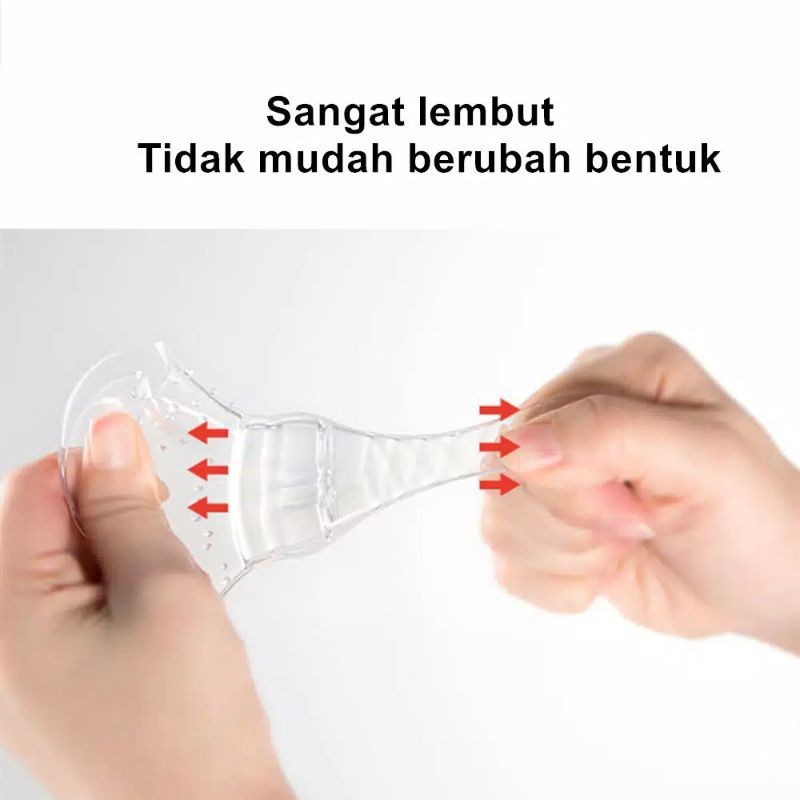 UPGRADE Silikon Pelindung Puting Ibu Menyusui Nipple Shield Protector Nyaman Anti Sakit Free Box