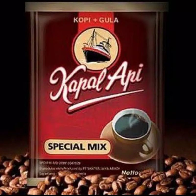 Kopi Kapal Api Special Mix Renteng 10x 24gr