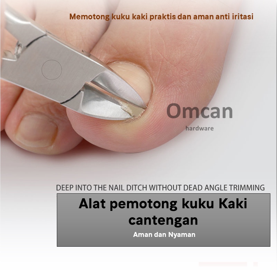 Gunting Kuku cantengan Kuku Jempol Kaki set Original Gunting Kuku Jempol kaki 777  Anti Cantengan ir