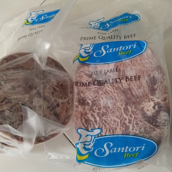 

Wagyu Steak Meltique Santori BlueLabel Daging Sapi isi 5x160 gram Bisa Pilih Tenderloin Bulat atau Striploin Oval Murah Bandung Potongan Rapi