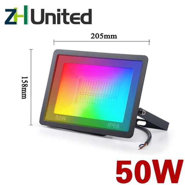 TG-DHA ZH United Lampu Sorot LED Flood Light 50W RGB - GW51