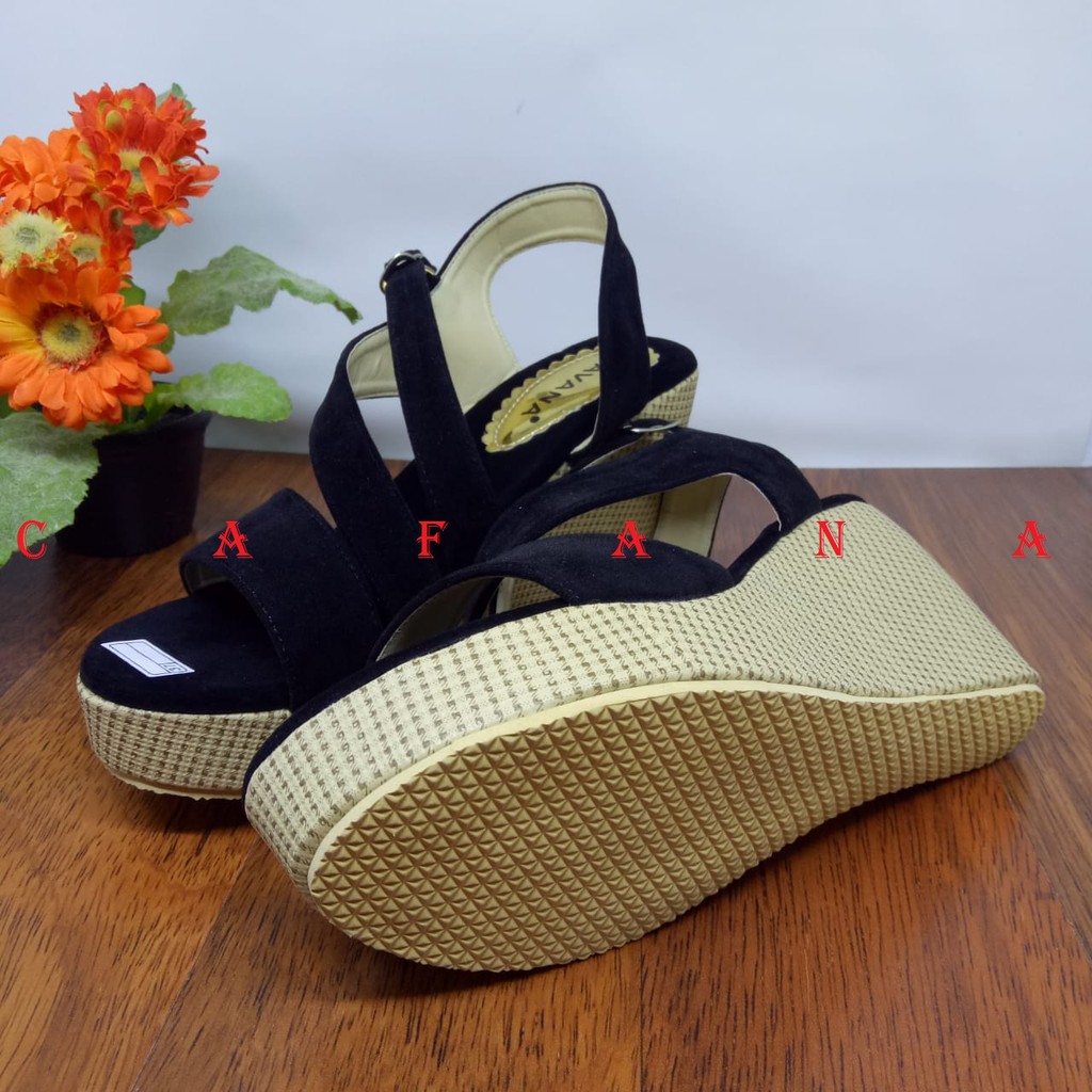 Cafana Wedges Wanita Tali SDW51