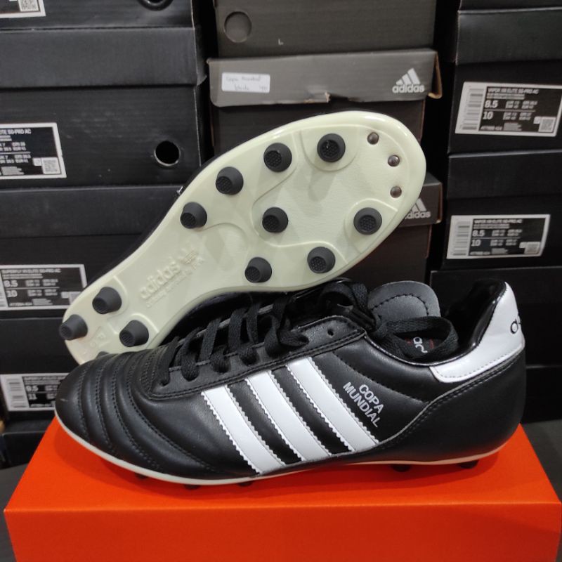 SEPATU BOLA ADIDAS COPA MUNDIAL BLACK FG - SEPATU SOCCER ADIDAS - SEPATU SEPAK BOLA