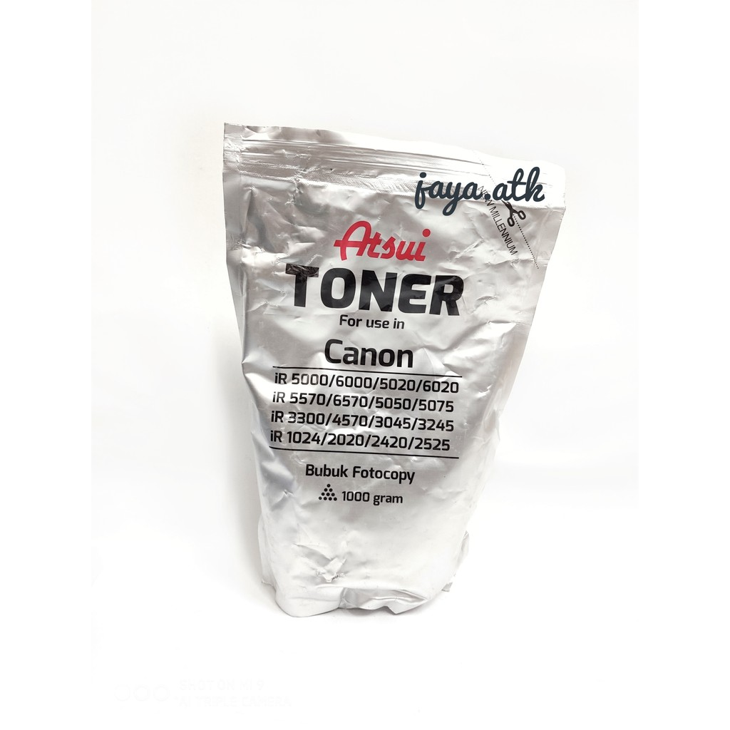 TONER MESIN FOTOCOPY CANON IR SERIES 1KG IR5000 6000 5020 6020 5570 5050 6570 5050 5075 2525 3045