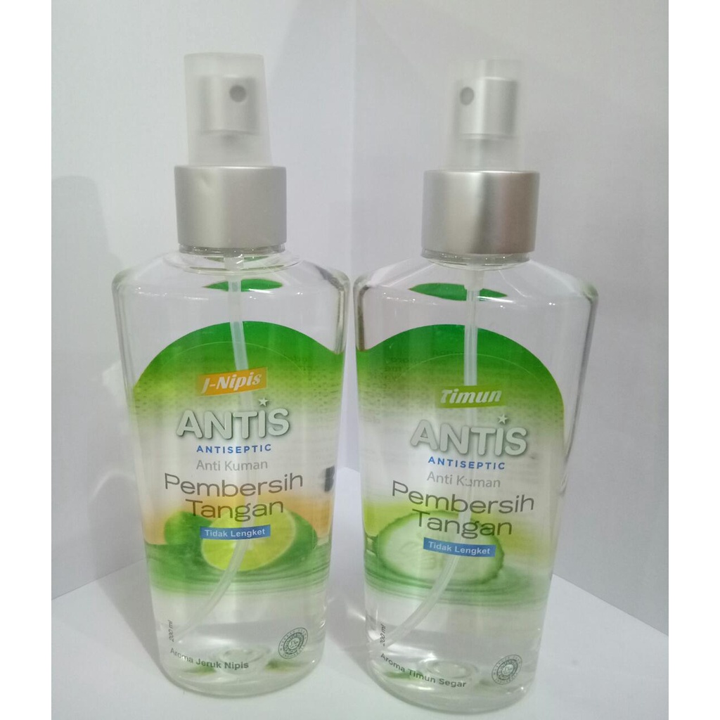 ANTIS ANTISEPTIC SPRAY @200ML (TIMUN &amp; JERUK NIPIS)