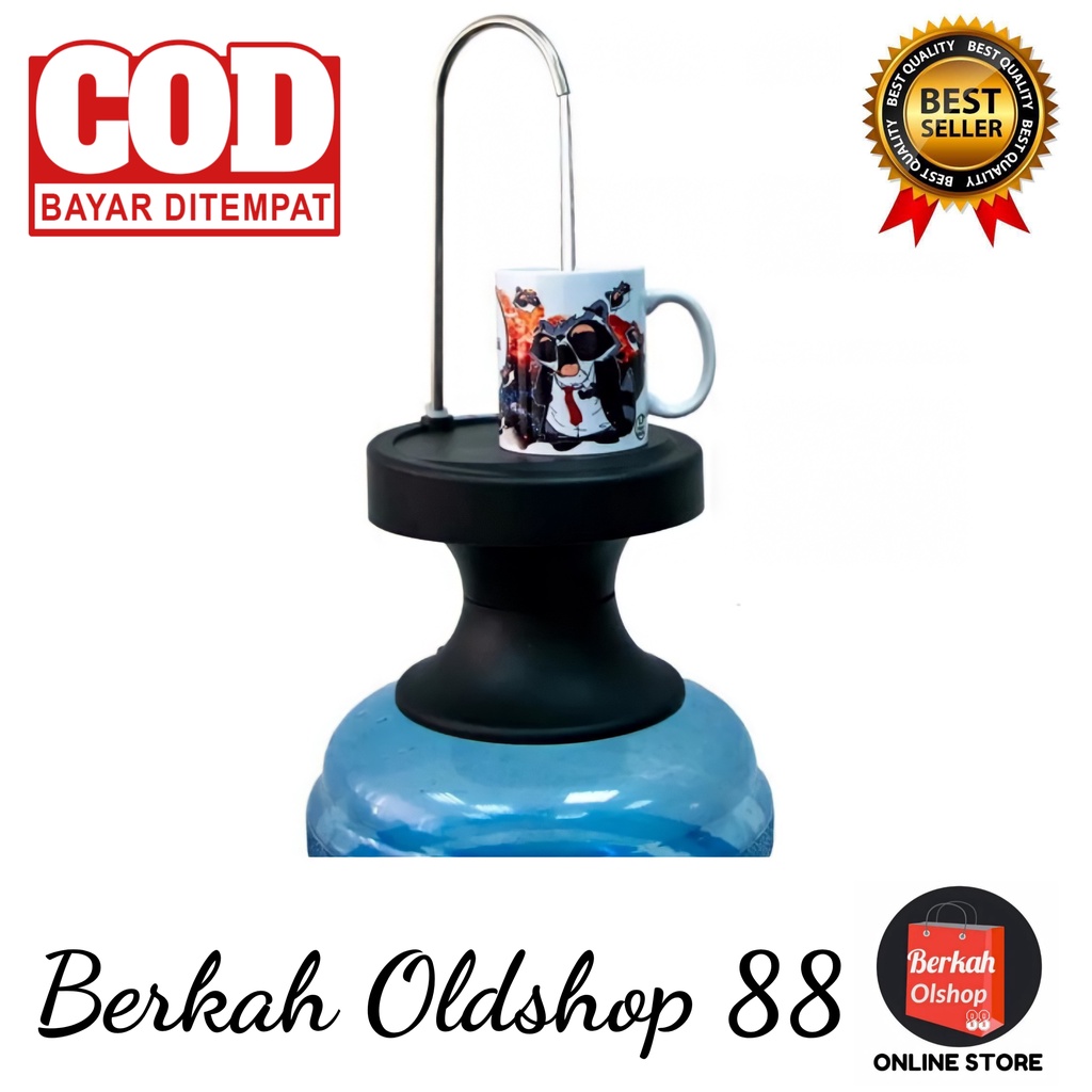 Berkah Oldshop 88 - SUNSONIC Pompa Galon Electric Tatakan Gelas Elektrik Water Pump CWP03