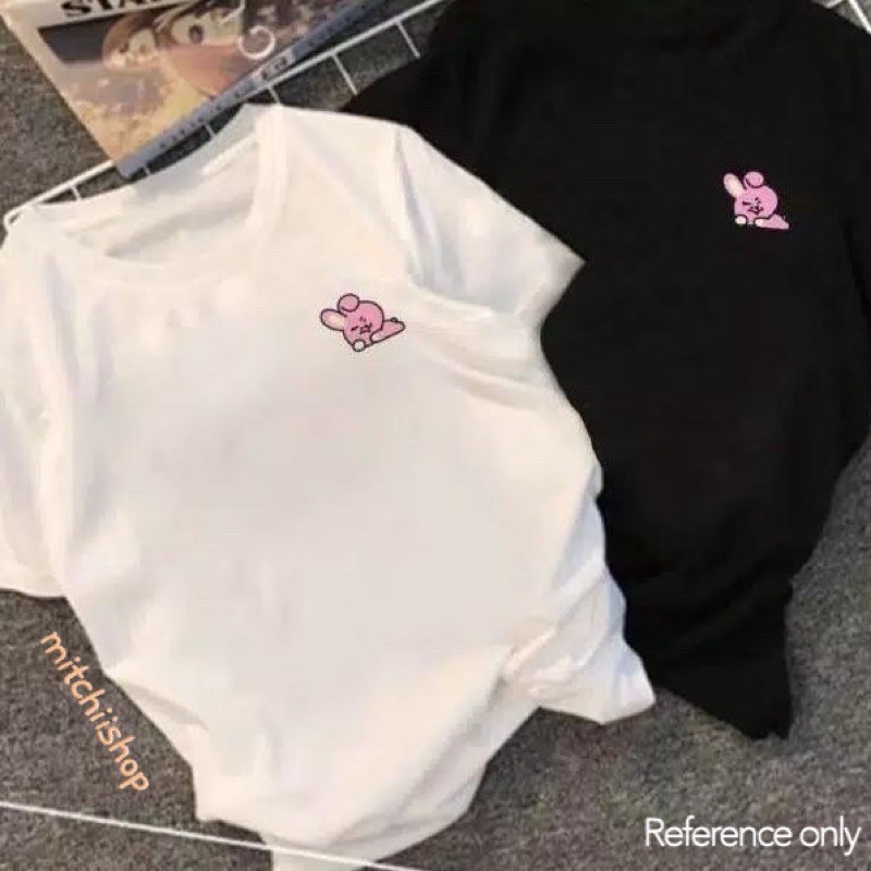 PREMIUM OVERSIZE TEE | KAOS BT21 COOKY CHIBI BTS WANITA ALL SIZE JUMBO XXL PRIA UNISEX