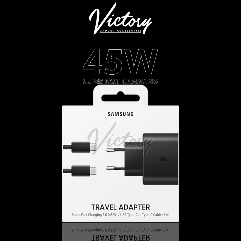 VICTORY2020 Charger Samsung Type C to Type C Fast Charging Original