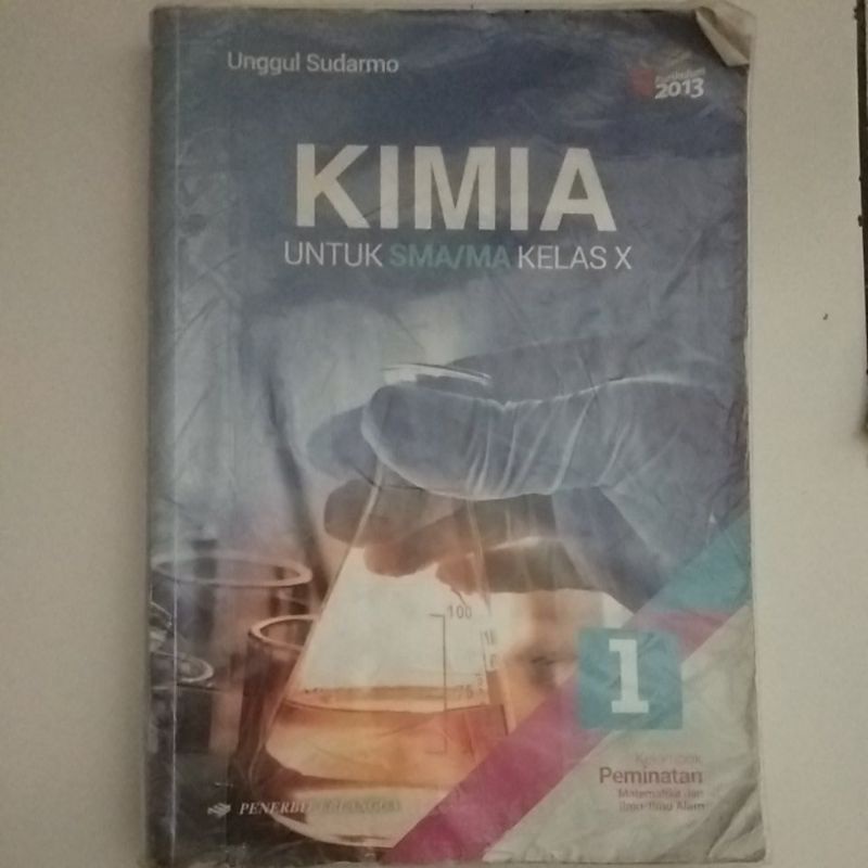 

kimia kelas 10 erlangga, unggul sudarmo