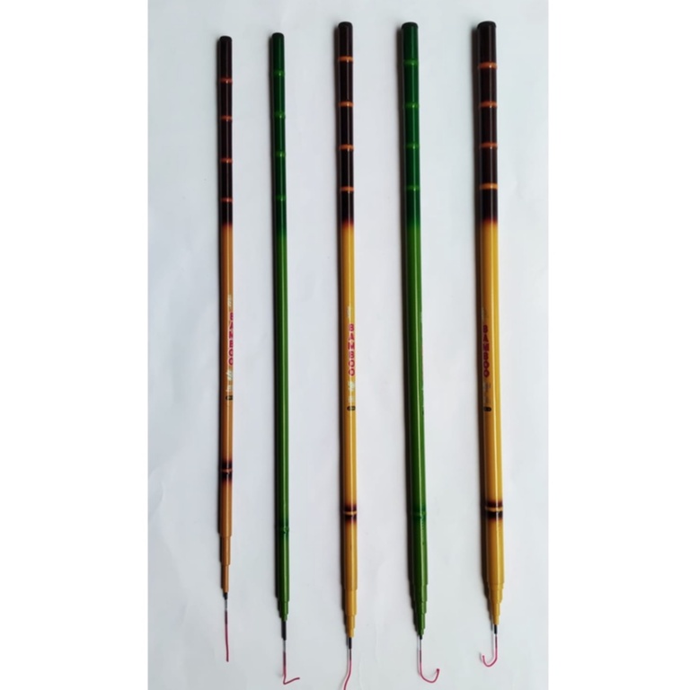 Joran Tegek Murah Utecate Bamboo Ruas Panjang Lentur 210 240 270 300 360