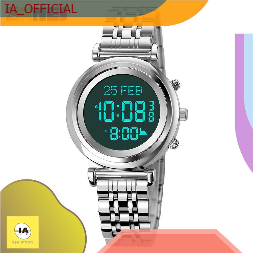 SKMEI Jam Tangan Digital Pria Muslim Qibla - 1892