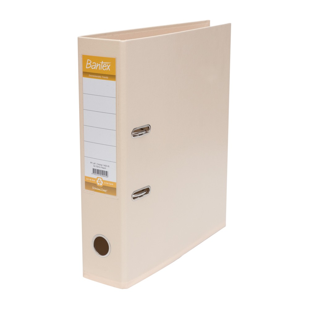 

[Zada] Bantex Lever Arch File Ordner Plastic A4 7cm Peach1450 45