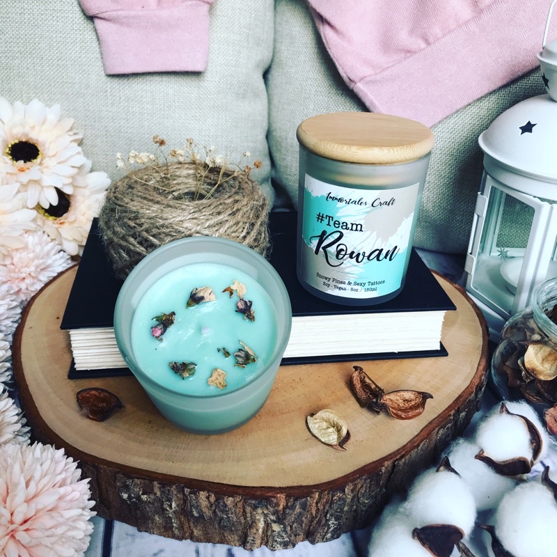 #TeamRowan (Rowan Whitethorn) premium scented candle