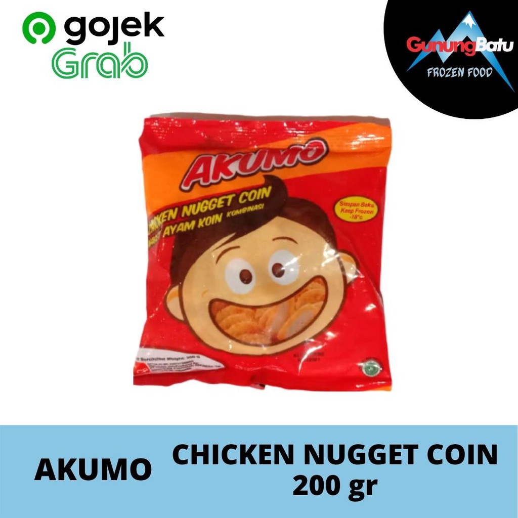 

AKUMO CHICKEN NUGGET COIN 200GR