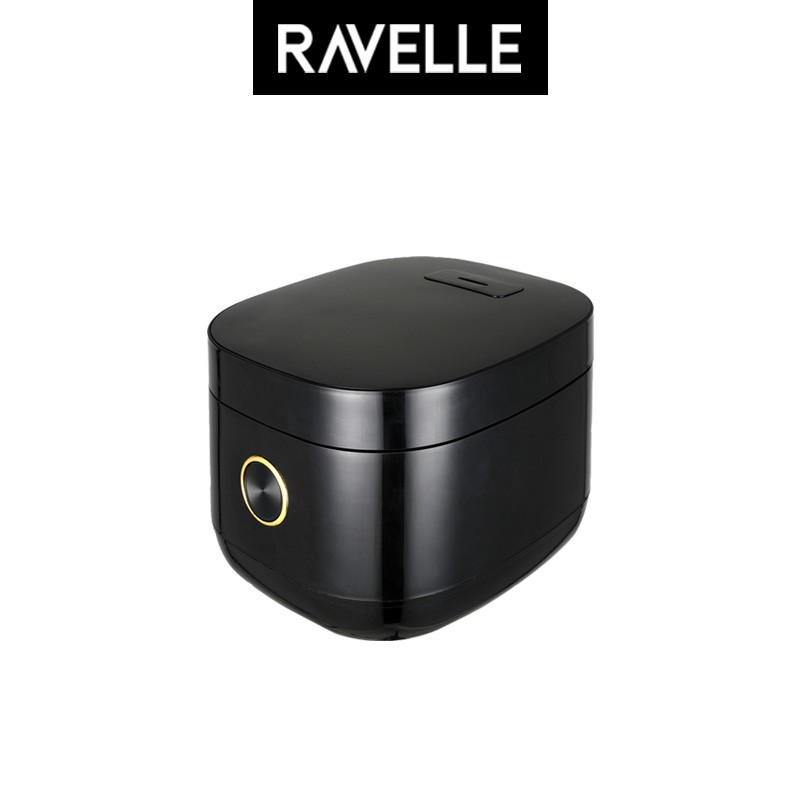 Ravelle Smart Digital Rice Cooker Low Carbo Low Sugar 5L - Onyx Black