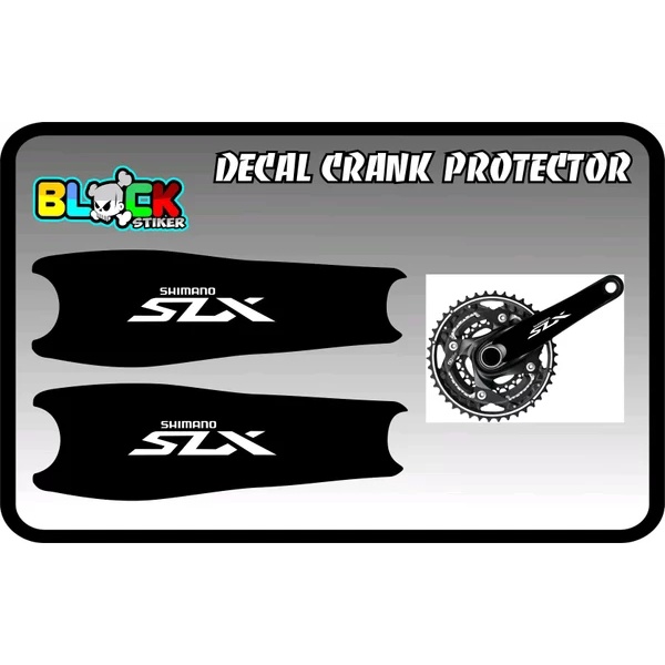 decal sticker crank protector shimano slx
