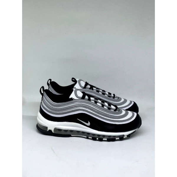 Nike Air Max 97 Reflective Black Silver Original Resmi