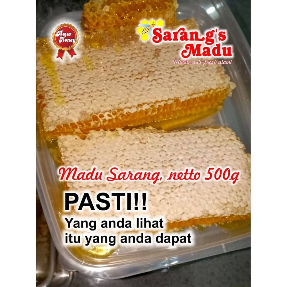 

Madu Alami Asli MADU SARANG 500gr