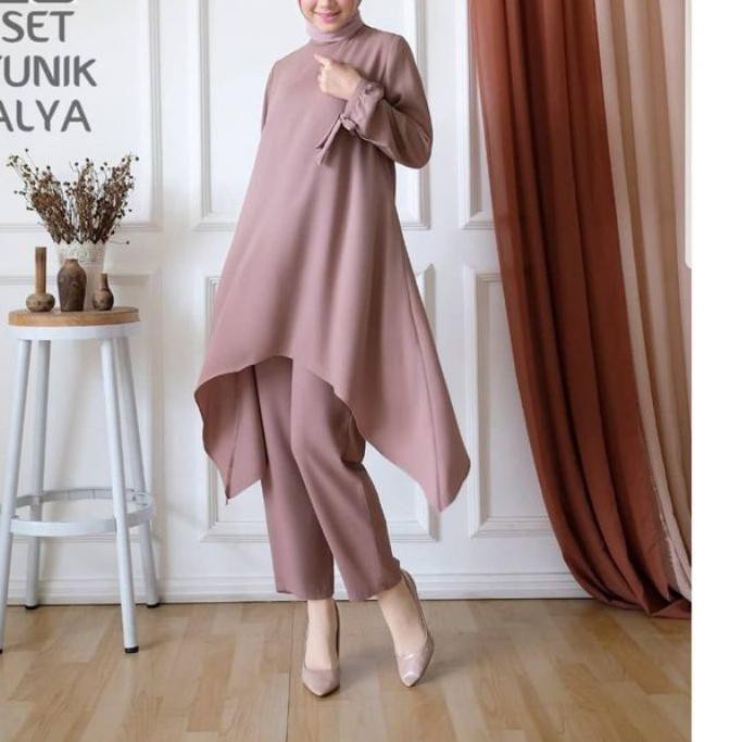 ✴ Baju Muslim Wanita Setelan Gamis Terbaru 2021 Murah Kekinian ◄
