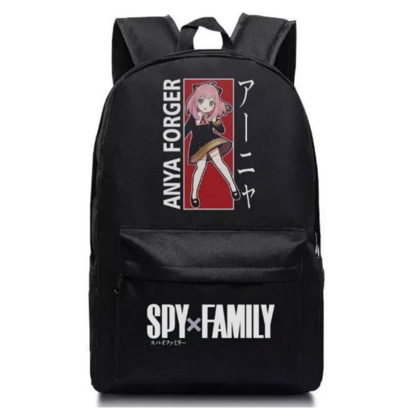 tas sekolah anime anya forger spyXfamily spy x family ada slot laptopnya