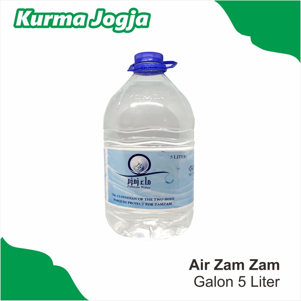 

Air Zam-Zam Asli Original 5L Galon