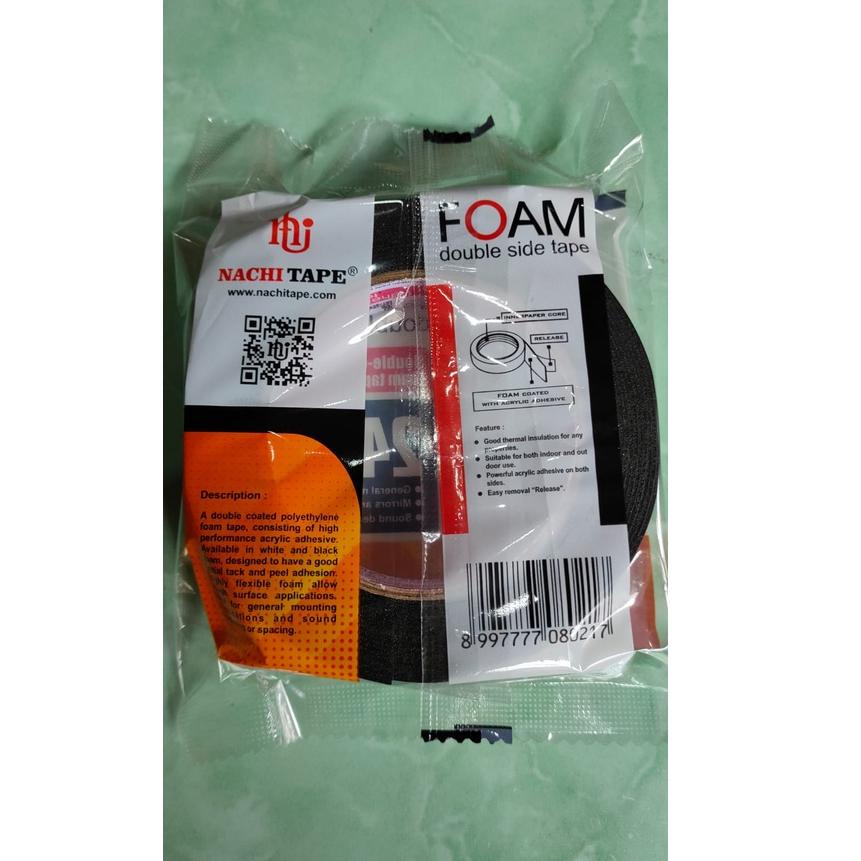 

(L3L1) Isolasi Double Tape / Dobel Tape Foam 24mm Nachi 1 Inch Spon/ 5meter //Segera@beli!