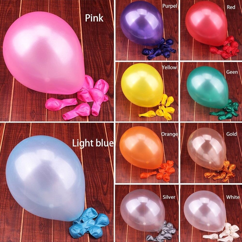 20pcs Balon Warna-Warni Untuk Dekorasi Pesta Natal