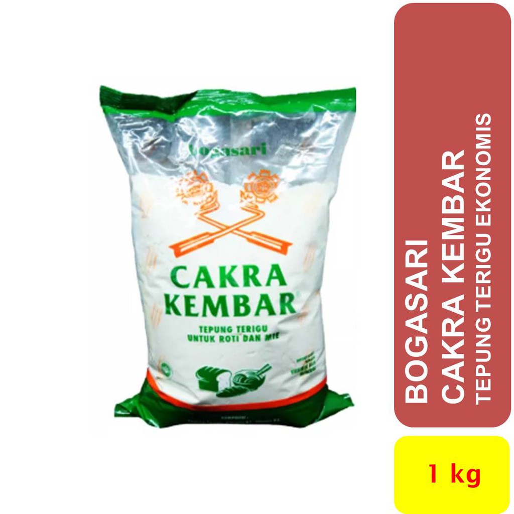

BOGASARI CAKRA KEMBAR Tepung Terigu Ekonomis kemasan 1 kg