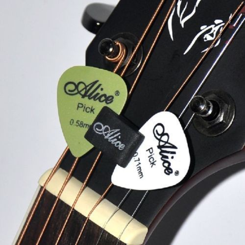 Pick Holder Rubber Headstock Guitar Alice A010CP Gitar Bass Ukulele