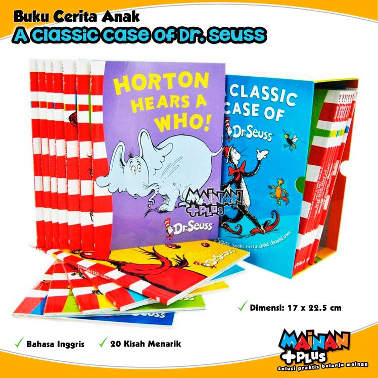 Buku Cerita Anak Klasik - Classic Case of Dr Seuss Bedtime Story Book