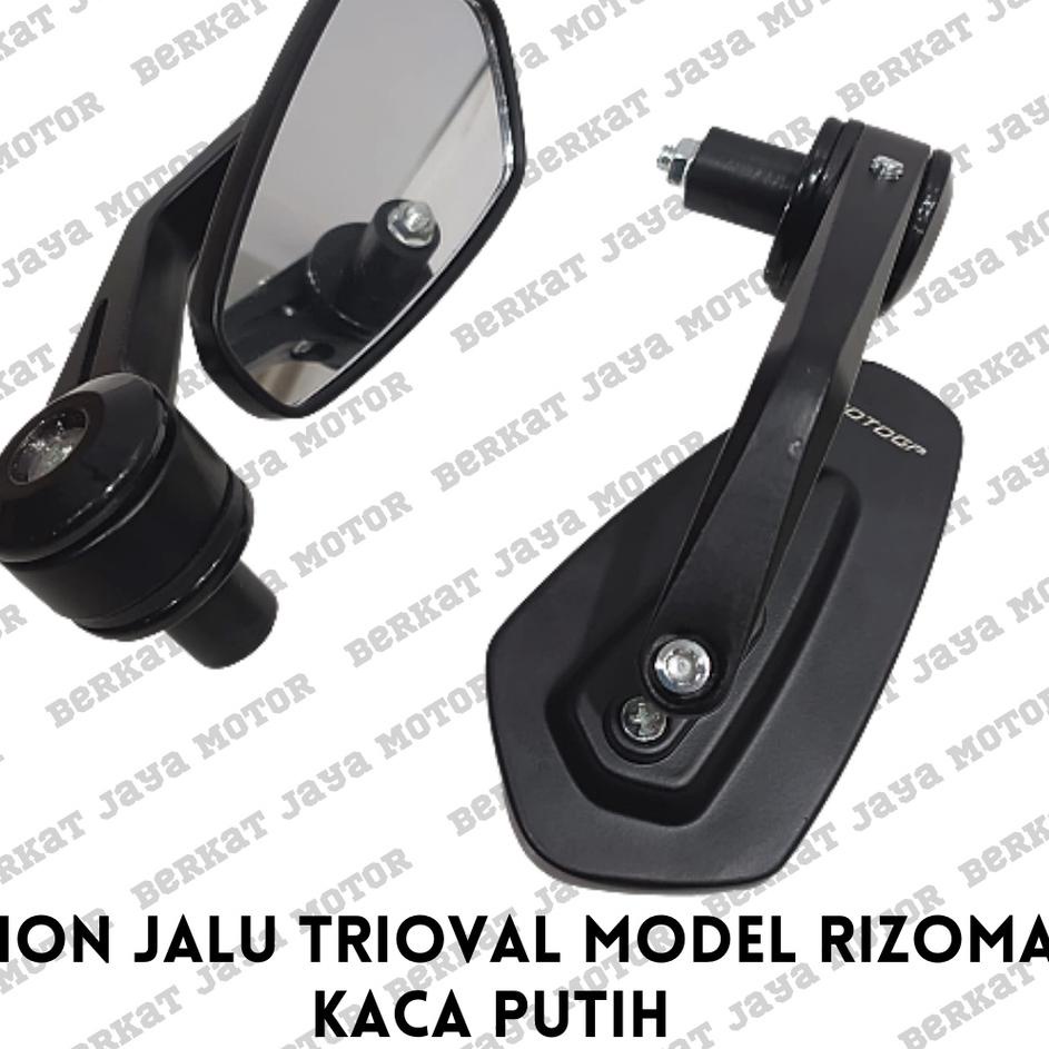✥ [SIAP KIRIM] SPION JALU BAR END MIRROR OVAL MODEL RIZOMA NMAX AEROX LEXI PCX XMAX VESPA W175 CB VI