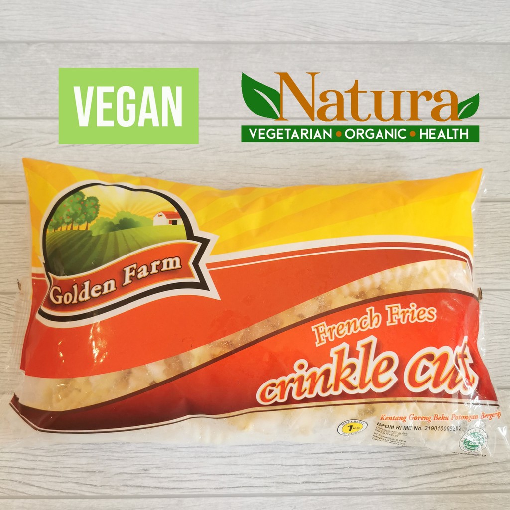 

Golden Farm French Fries Crinkle Cut Kentang Goreng 1KG Beku