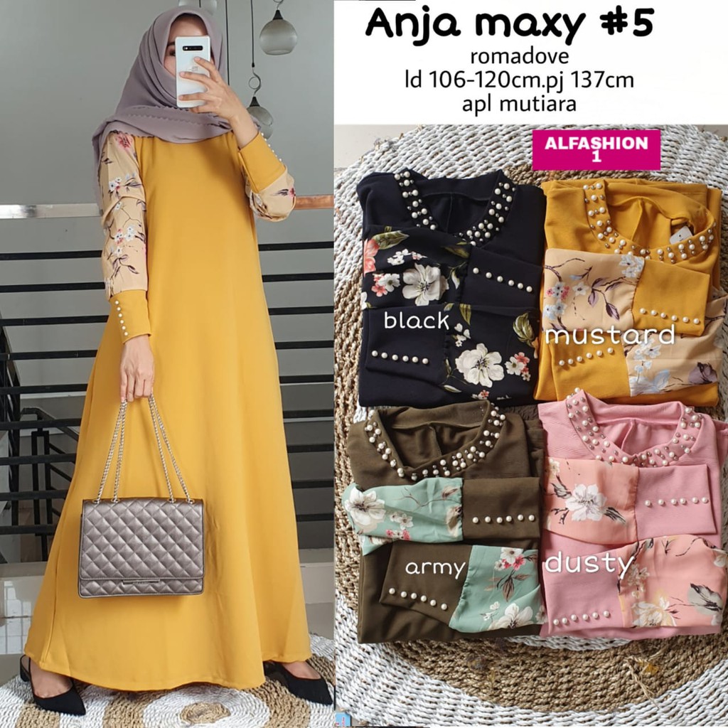 Anja 5 Maxy Long Dress Kaos Romadove