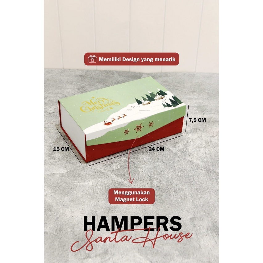 

Christmas Box Semi Hampers Xmas Santa