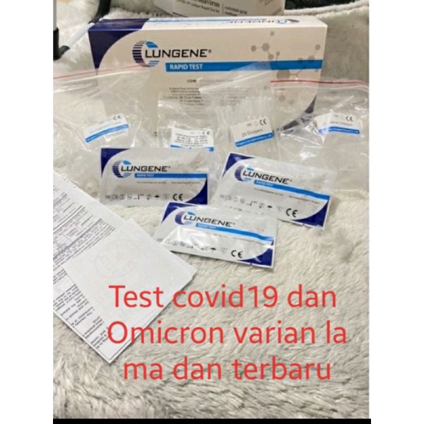 Antigen Lungene SALIVA/AIR LIUR,Swab,Rapid test 1set